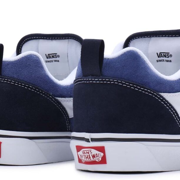 Vans teniși din piele întoarsă Knu Skool VN0009QCNWD-blue preţ