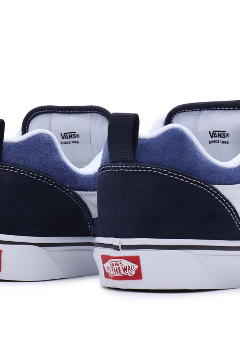 Vans teniși din piele întoarsă Knu Skool VN0009QCNWD-blue preţ