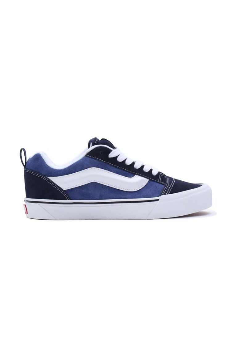 Vans teniși din piele întoarsă Knu Skool VN0009QCNWD-blue