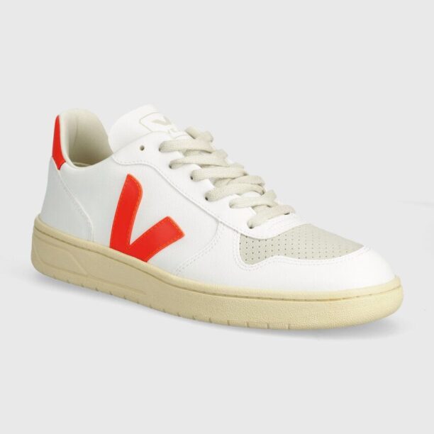 Veja sneakers V-10 culoarea alb