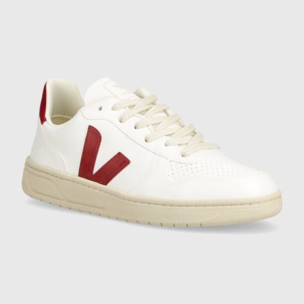 Veja sneakers V-10 culoarea alb