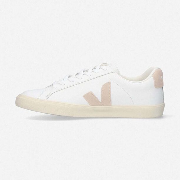 Veja sneakers din piele Esplar culoarea: alb EO0202335A preţ