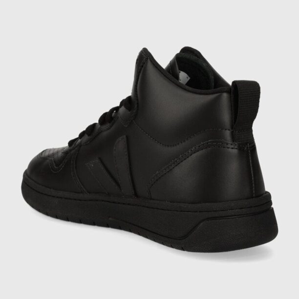 Veja sneakers din piele V-15 culoarea: negru VQ0203305 preţ