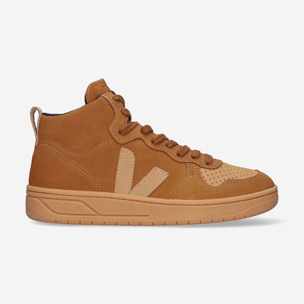 Veja sneakers din piele întoarsă Nubuck V-15 culoarea: maro VQ132616