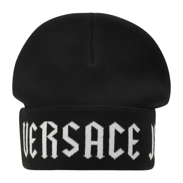 Versace Jeans Couture Căciulă  negru / alb