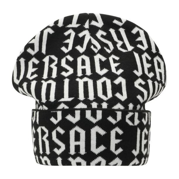 Versace Jeans Couture Căciulă  negru / alb