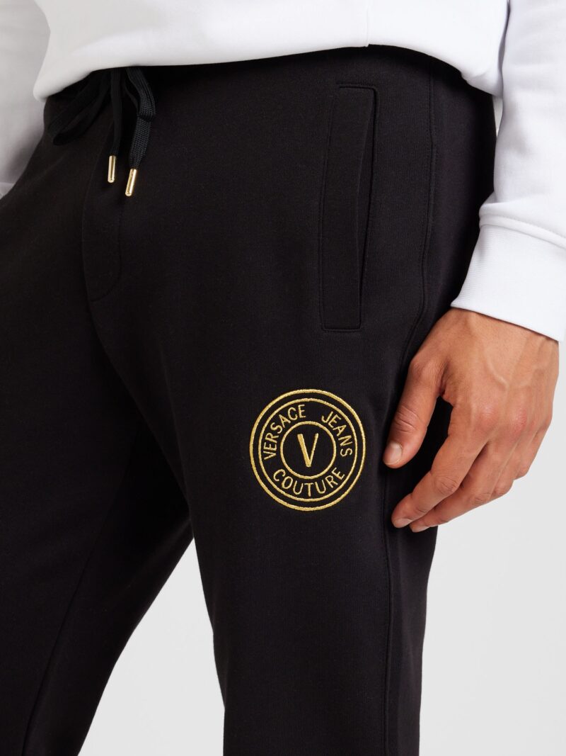 Preţ Versace Jeans Couture Pantaloni  auriu / negru