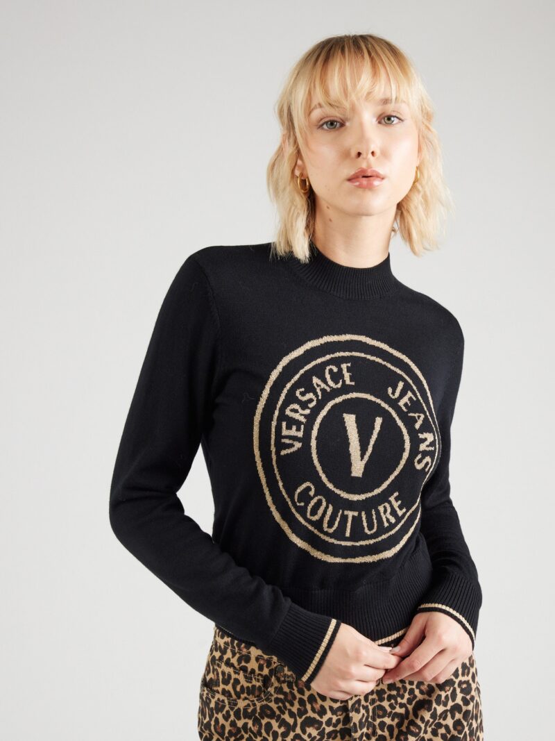 Versace Jeans Couture Pulover  negru