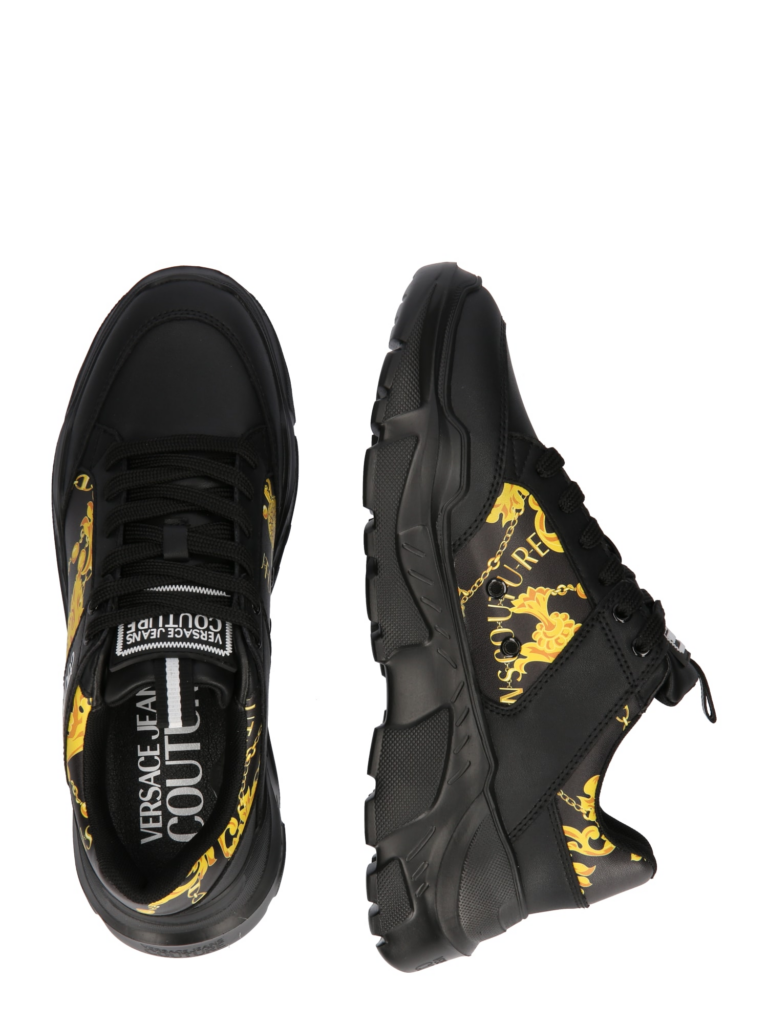 Versace Jeans Couture Sneaker low 'FONDO SPEEDTRACK DIS. SC2'  galben / negru / alb