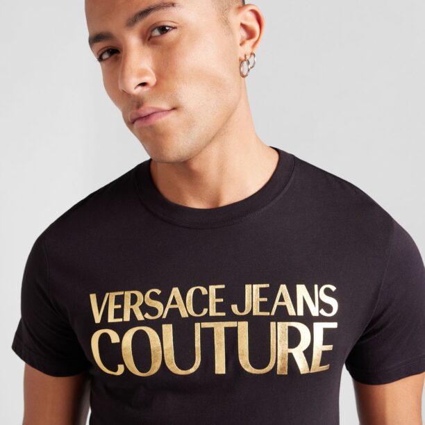 Cumpăra Versace Jeans Couture Tricou  auriu / negru