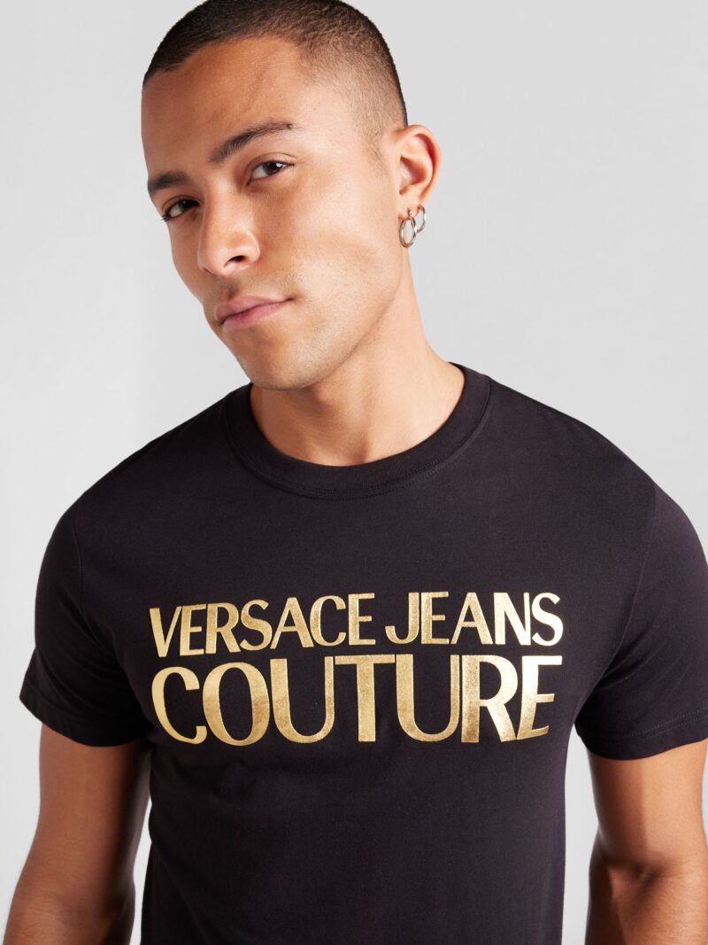 Cumpăra Versace Jeans Couture Tricou  auriu / negru