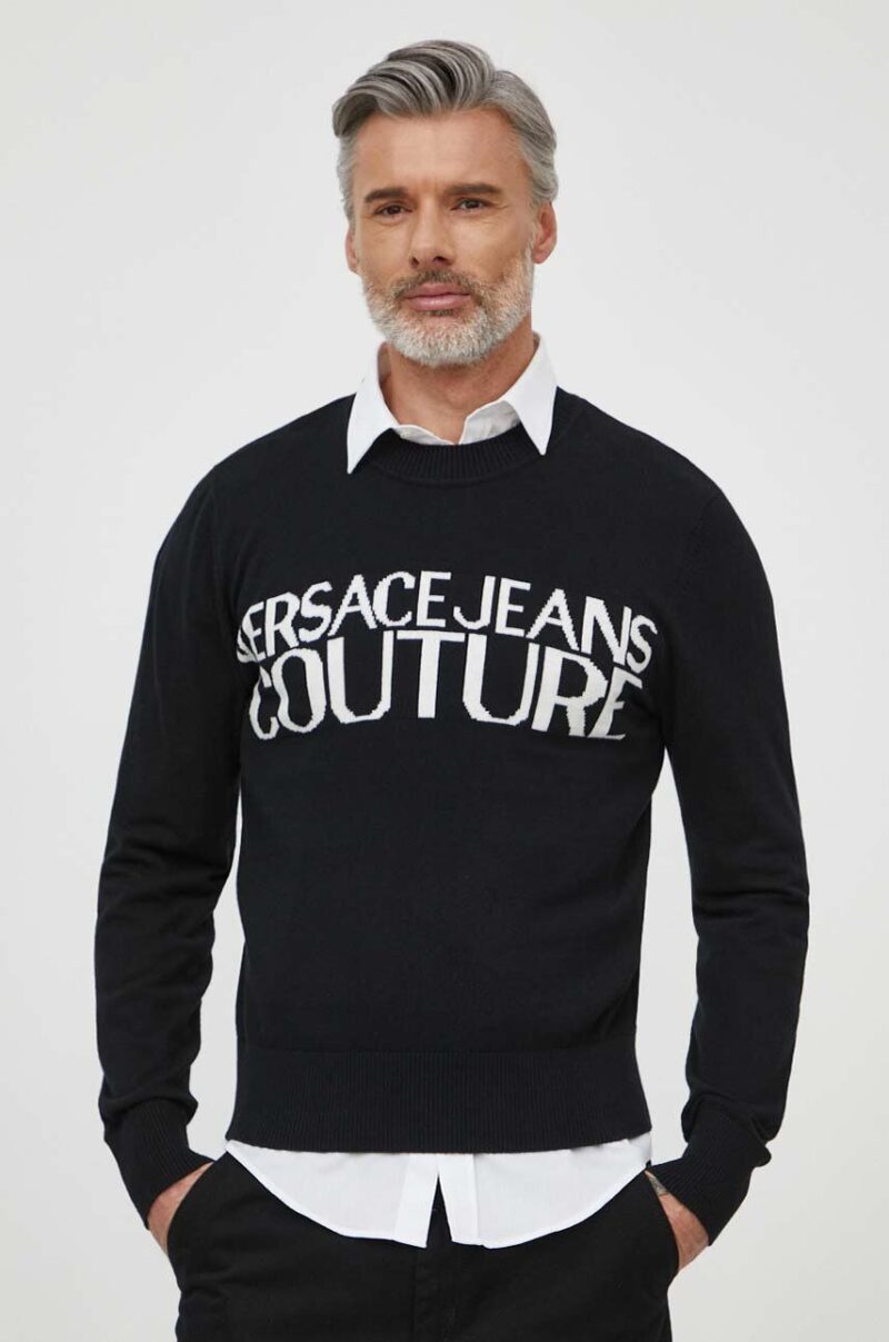 Versace Jeans Couture pulover din amestec de casmir light