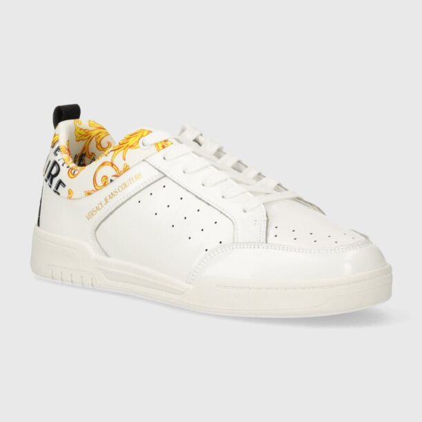 Versace Jeans Couture sneakers Brooklyn culoarea alb