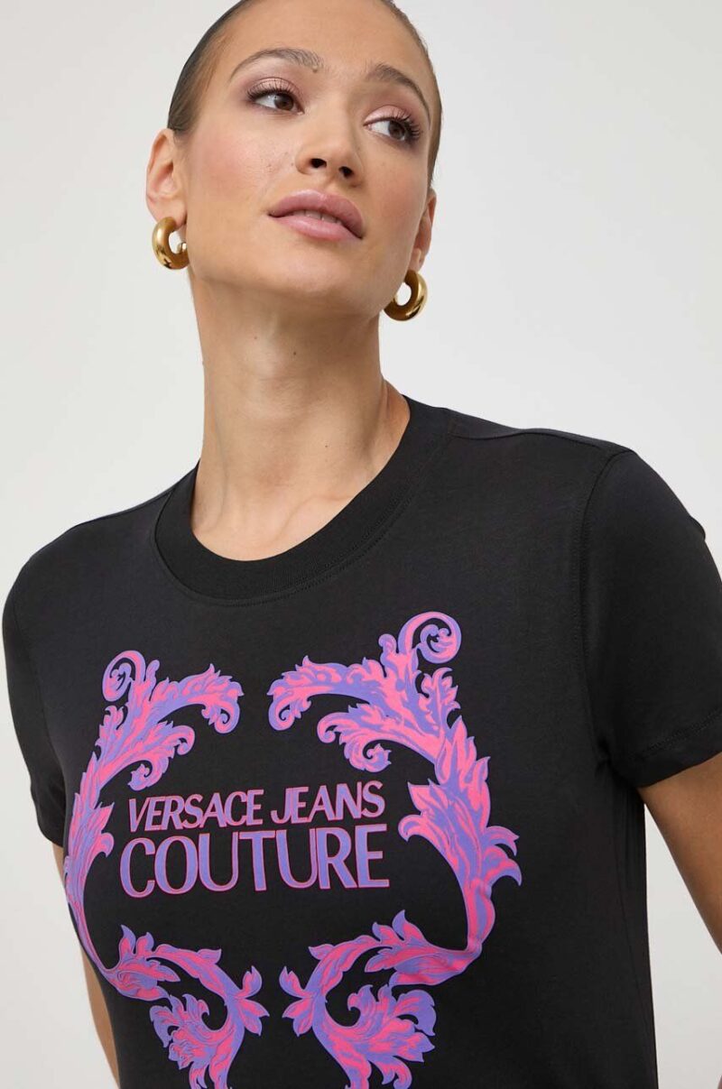 Versace Jeans Couture tricou din bumbac femei