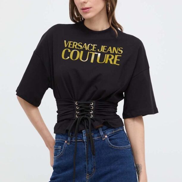 Versace Jeans Couture tricou din bumbac femei