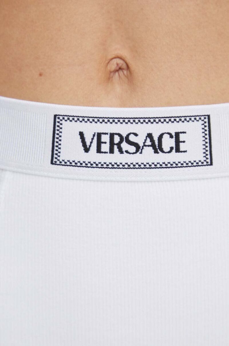 Versace chiloti culoarea alb preţ