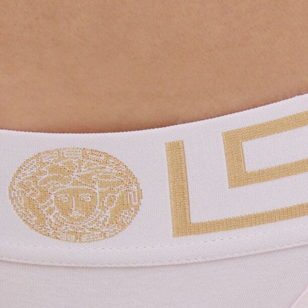 Versace tanga culoarea roz preţ