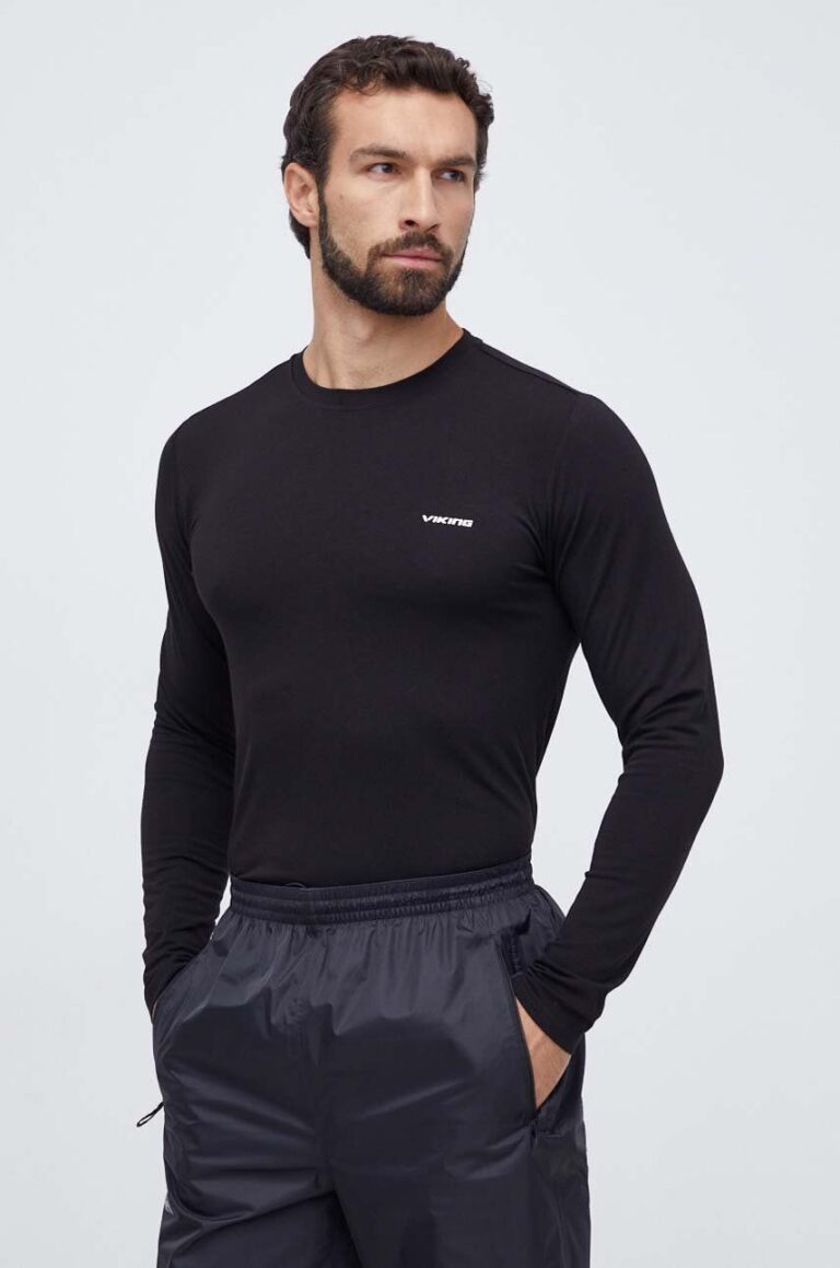 Viking longsleeve sport Escalante culoarea negru