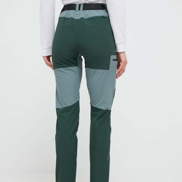 Viking pantaloni de exterior Sequoia culoarea verde preţ