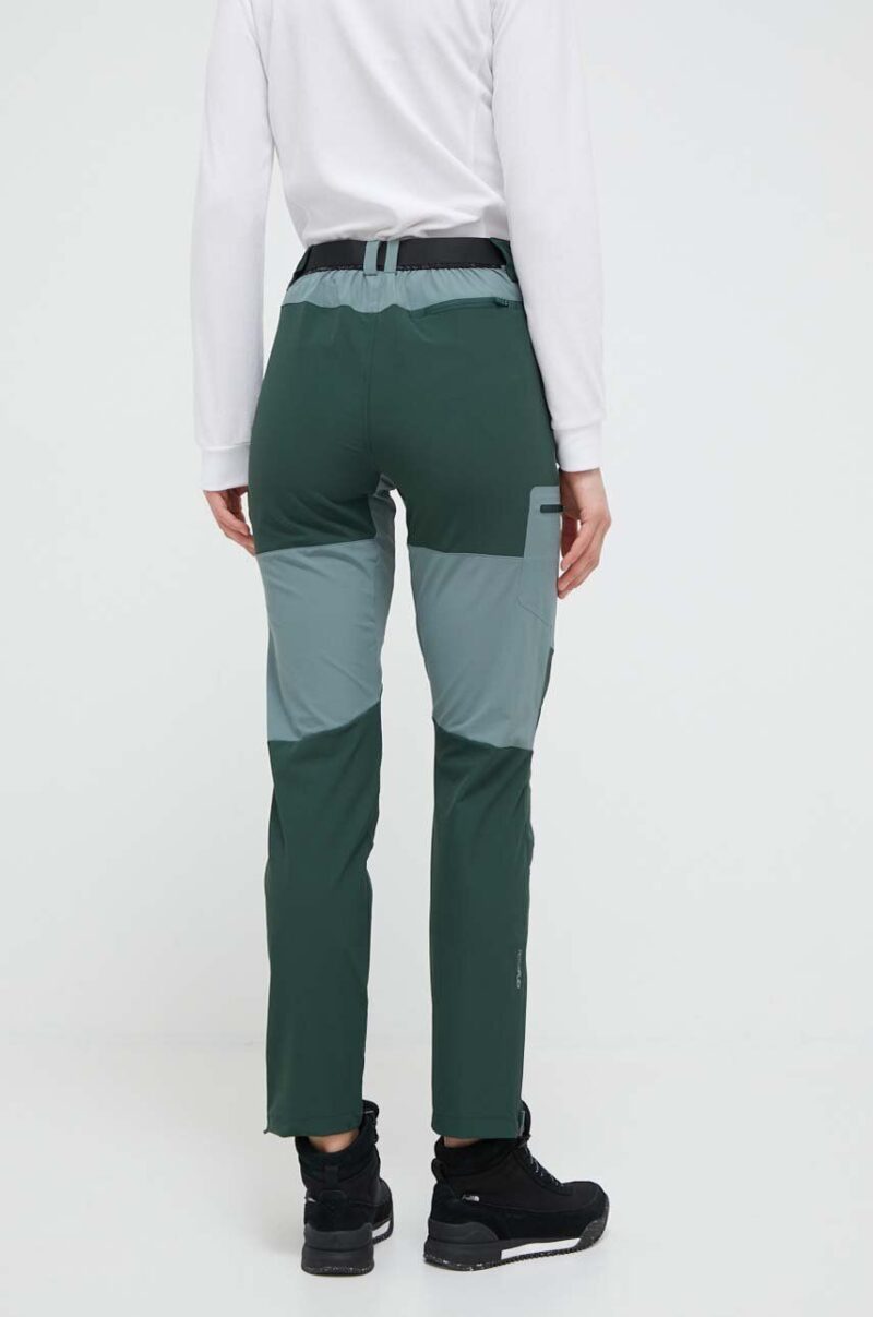 Viking pantaloni de exterior Sequoia culoarea verde preţ