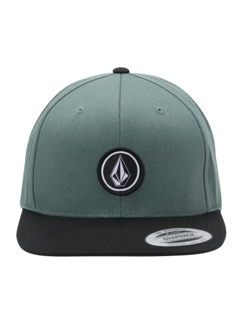 Volcom Șapcă 'Quarter'  verde smarald / negru / alb