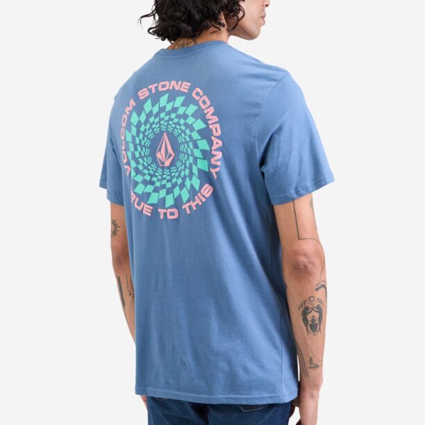 Volcom Tricou 'EASY ORBIT'  turcoaz / opal / portocaliu somon preţ