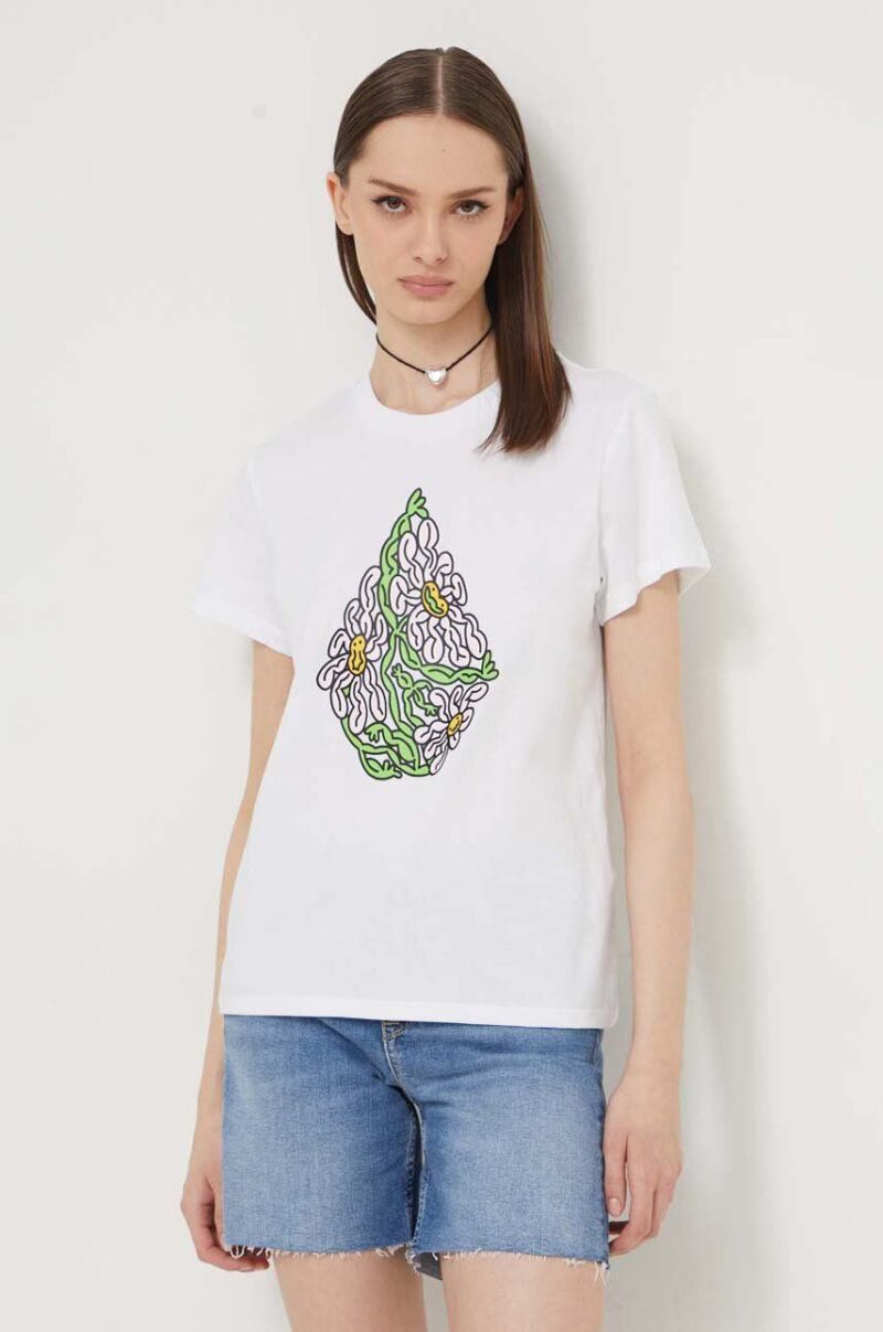 Volcom tricou din bumbac femei