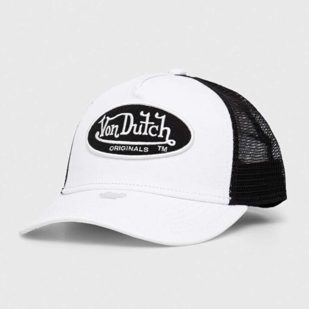 Von Dutch sapca culoarea alb