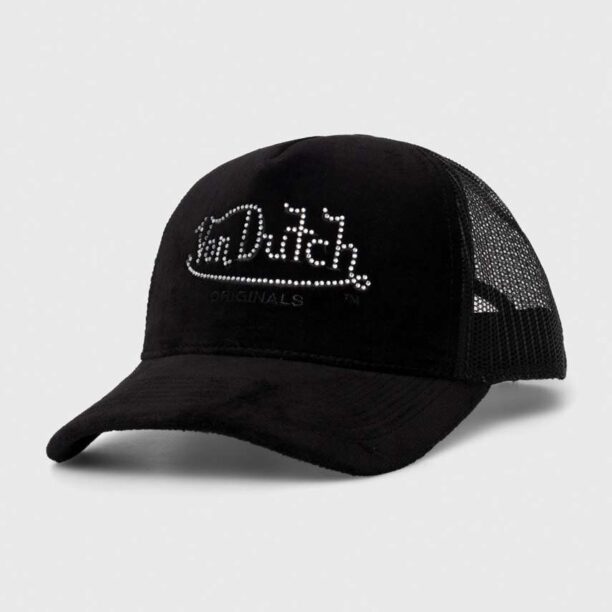 Von Dutch sapca culoarea negru