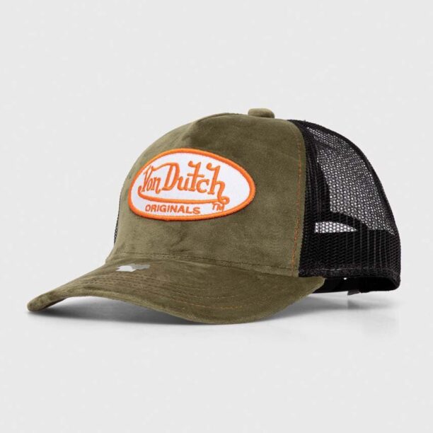 Von Dutch sapca culoarea verde