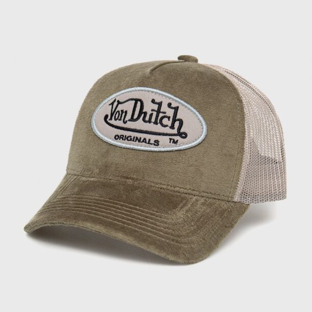 Von Dutch sapca culoarea verde