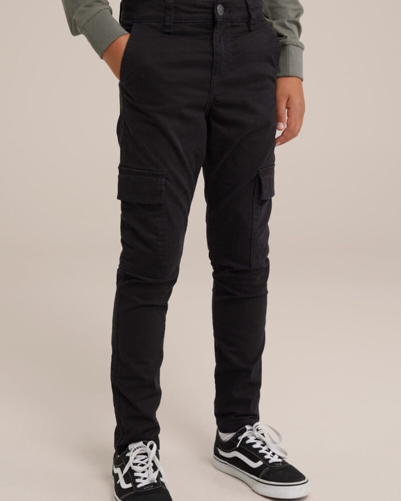 WE Fashion Pantaloni  negru