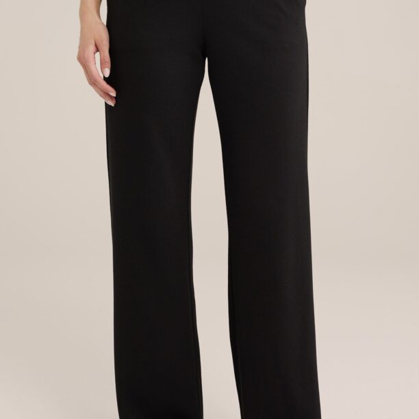 WE Fashion Pantaloni  negru