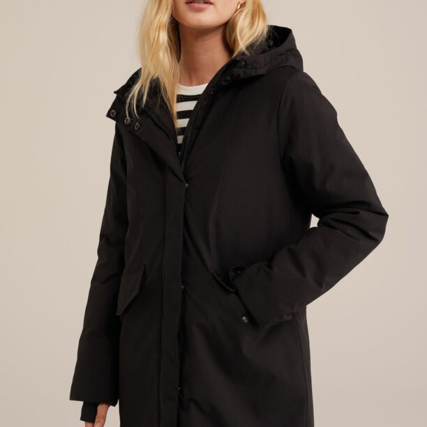 WE Fashion Parka de iarnă  negru