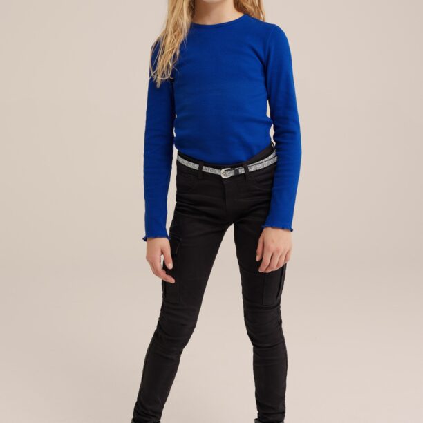 WE Fashion Tricou  albastru cobalt preţ