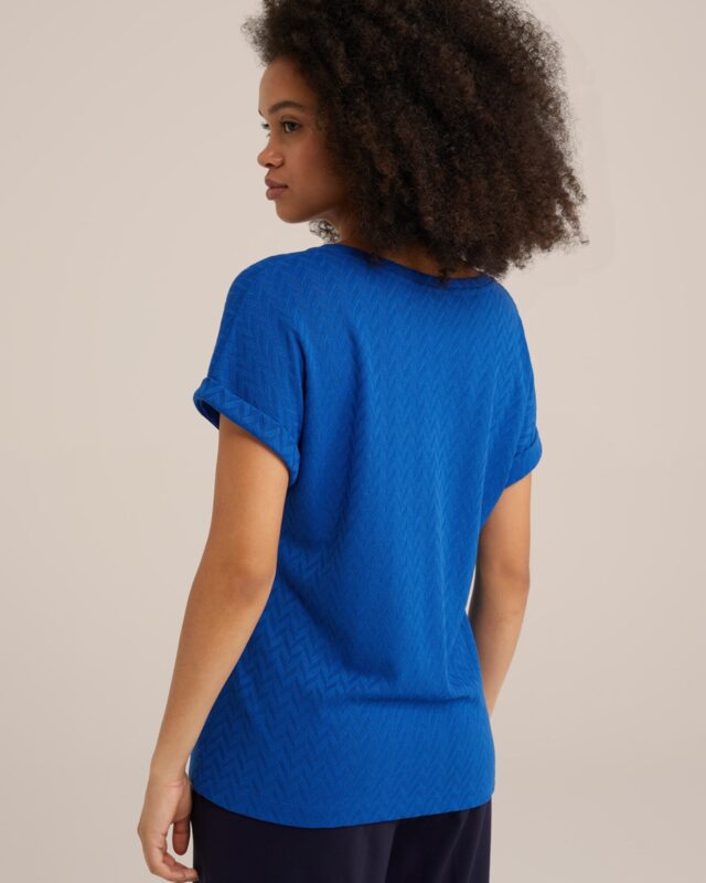 Cumpăra WE Fashion Tricou  albastru cobalt