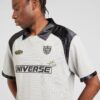 WEEKDAY Tricou 'Soccer'  galben / negru / alb