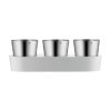 WMF set de ghivece pentru plante cu farfurie Gourmet (3-pack)