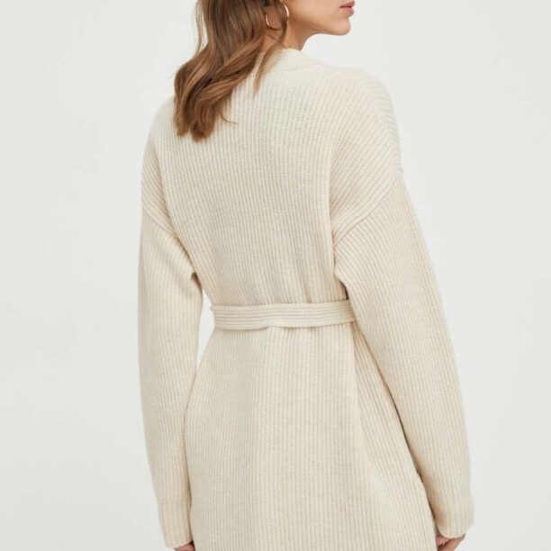 Weekend Max Mara cardigan din amestec de lână culoarea bej 2415340000000 preţ