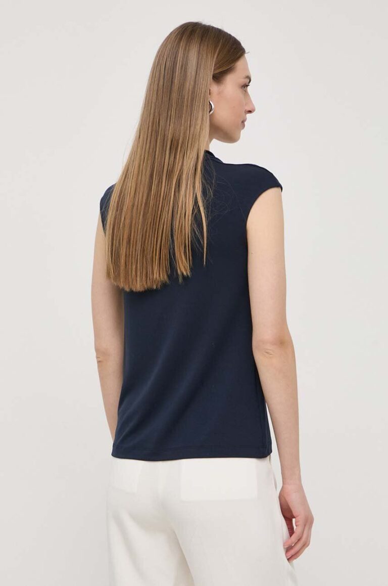 Weekend Max Mara tricou culoarea bleumarin 2415940000000 preţ