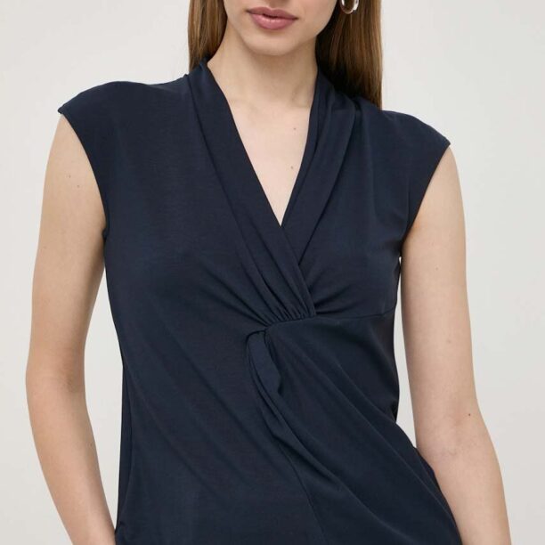 Weekend Max Mara tricou culoarea bleumarin 2415940000000