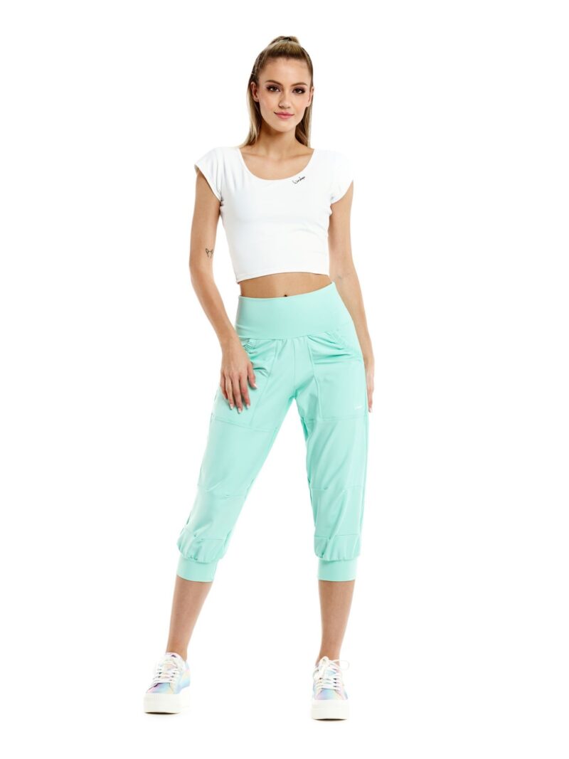 Preţ Winshape Pantaloni sport ' LEI201C '  verde mentă