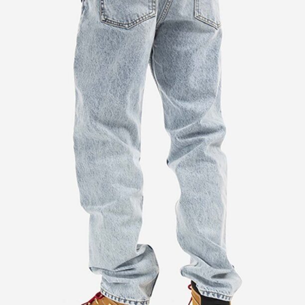 Wood Wood jeans din bumbac Sol Rigid Denim Slim Fit 12215802.7051-HEAVYWA preţ