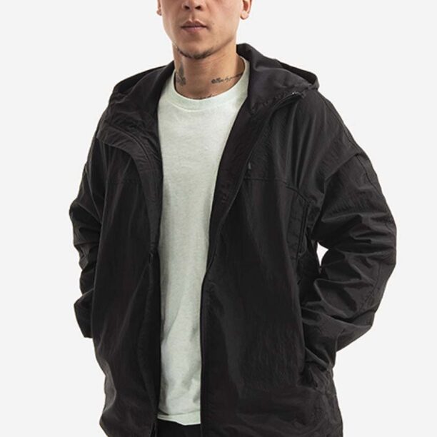 Wood Wood windbreaker Deller Tech Jacket culoarea negru