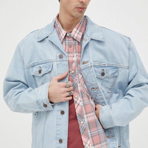 Wrangler geaca jeans barbati