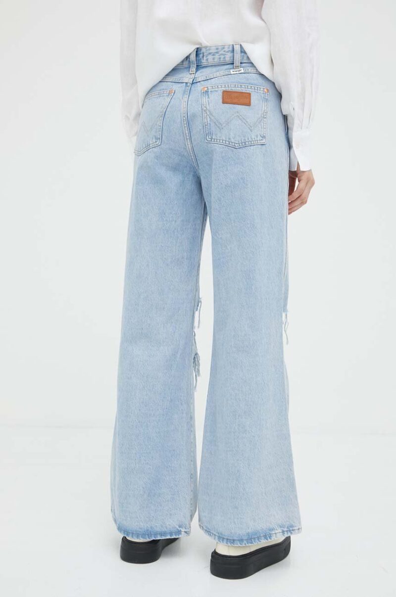 Wrangler jeansi Bonnie femei high waist preţ