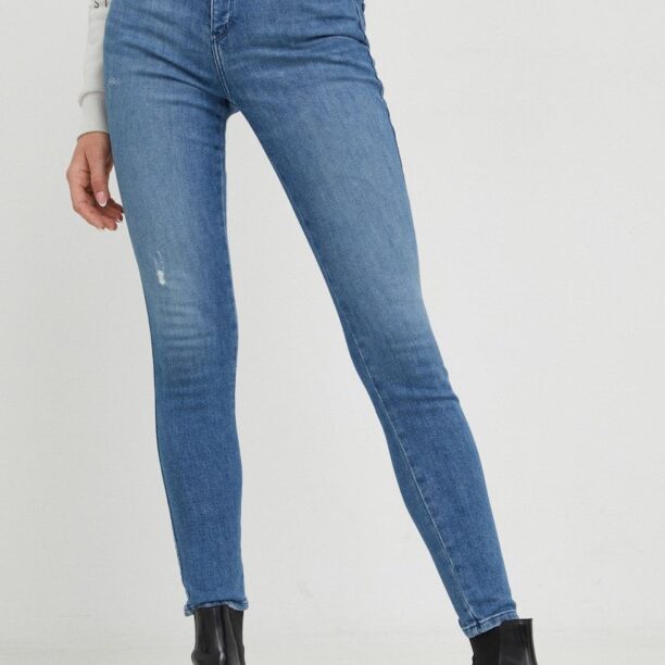 Wrangler jeansi High Rise Skinny Heath femei