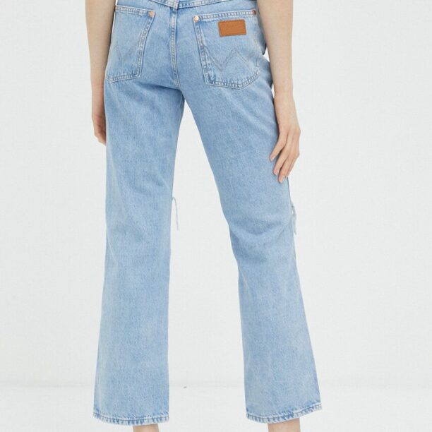 Wrangler jeansi Wild West femei high waist preţ