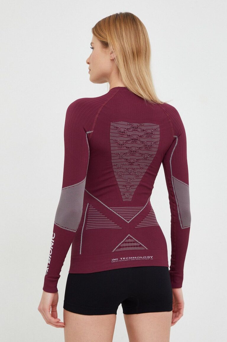 X-Bionic longsleeve funcțional Energy Accumulator 4.0 culoarea violet preţ