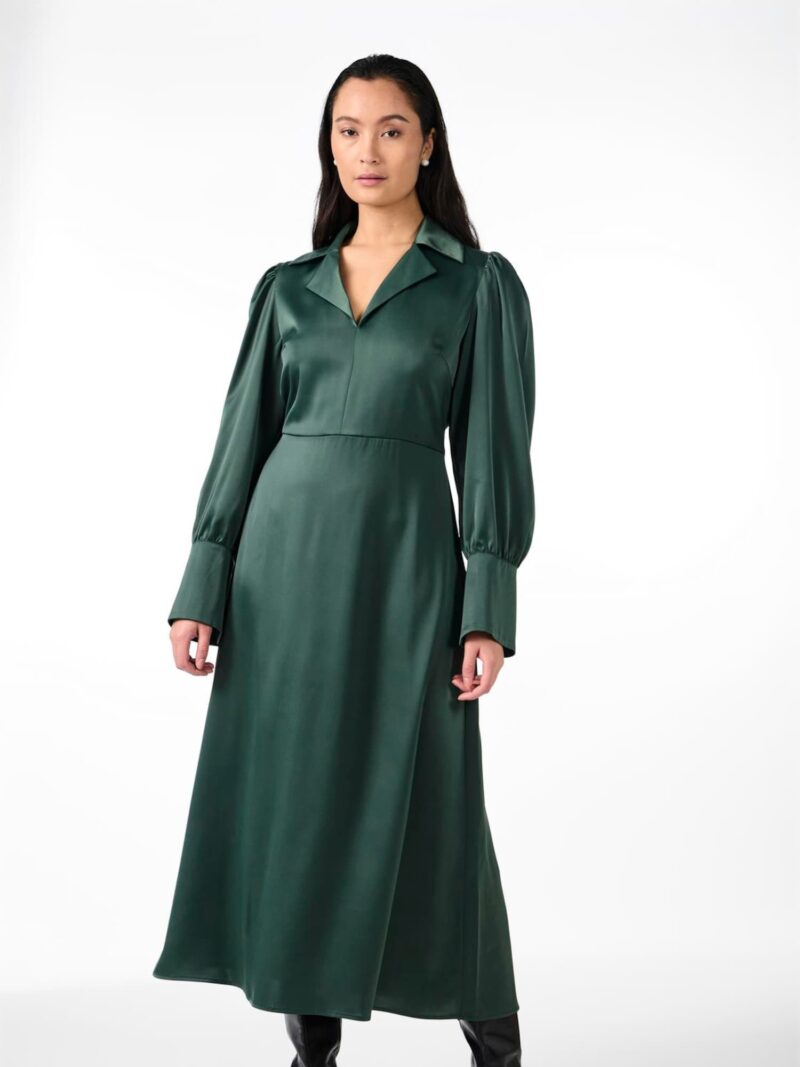 Y.A.S Rochie 'YASPELLA'  verde smarald